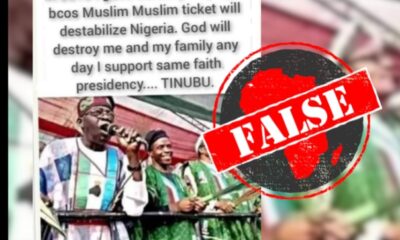 Tinubu Muslim Muslim ticket