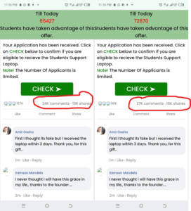 Beware Of Messages Promoting Phony Laptop Applications To Students