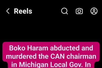 How True Is It That Boko Haram Murdered Adamawa CAN Chairman Recently?