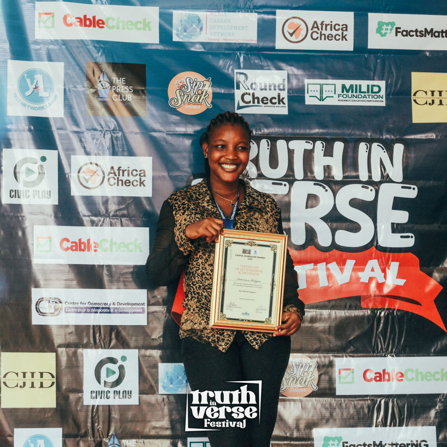 Iretomiwa Balogun Wins Maiden Fact-Check Category at CJA 2025, Emerges Runner-Up in Gender Reporting