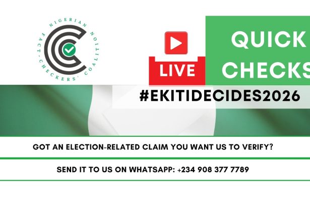 #EKITIDECIDES2026: Live Factcheck for Ekiti State Governorship Election