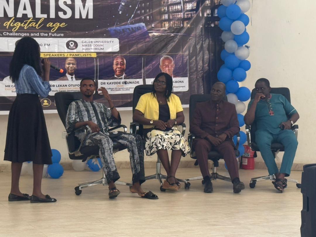 Media Leaders Urge Journalism Students to Embrace Digital Innovation, Ethical Reporting at Caleb University