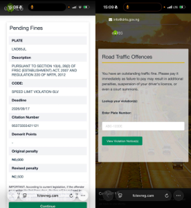 FRSC fake link